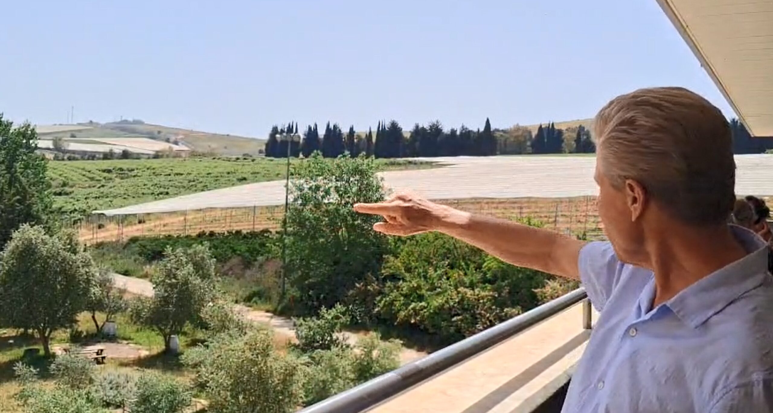 Border of Lebanon-Winery Winery on the Border of Lebanon and Israel